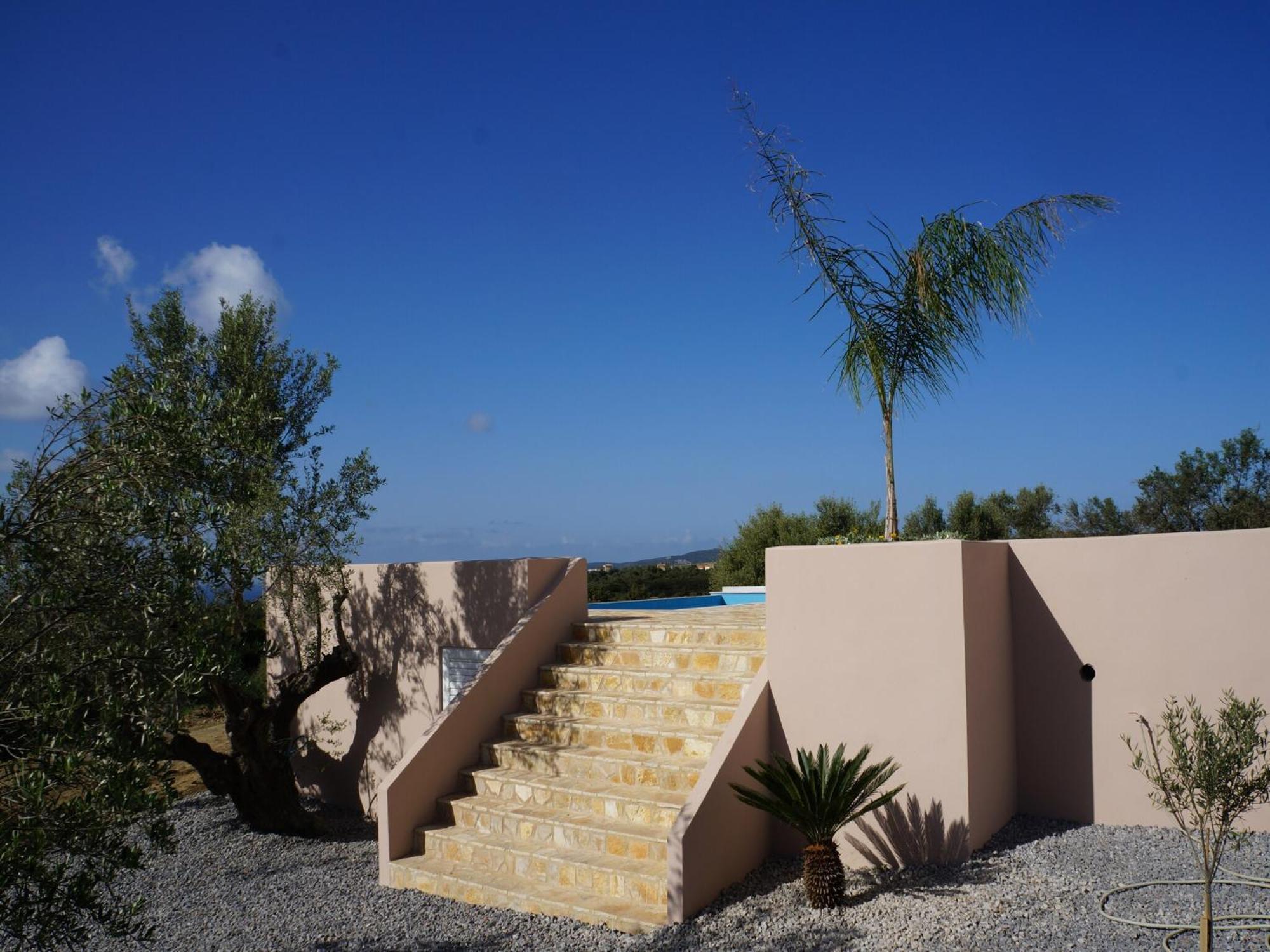 Luxurious Villa In Peloponnese With Swimming Pool Kamaria  ภายนอก รูปภาพ