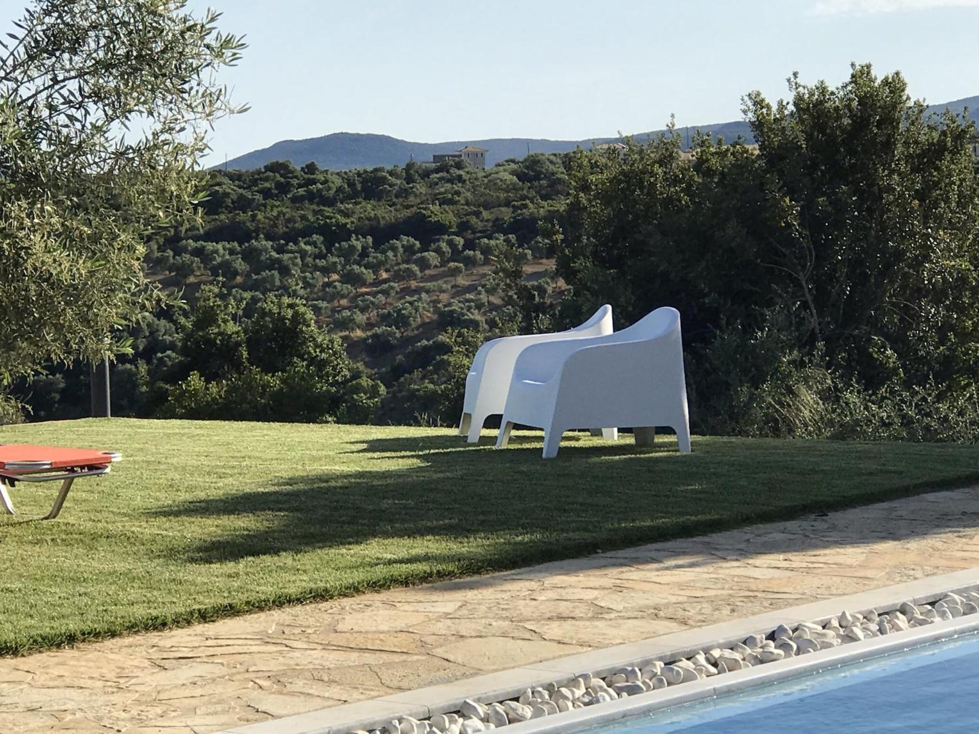 Luxurious Villa In Peloponnese With Swimming Pool Kamaria  ภายนอก รูปภาพ