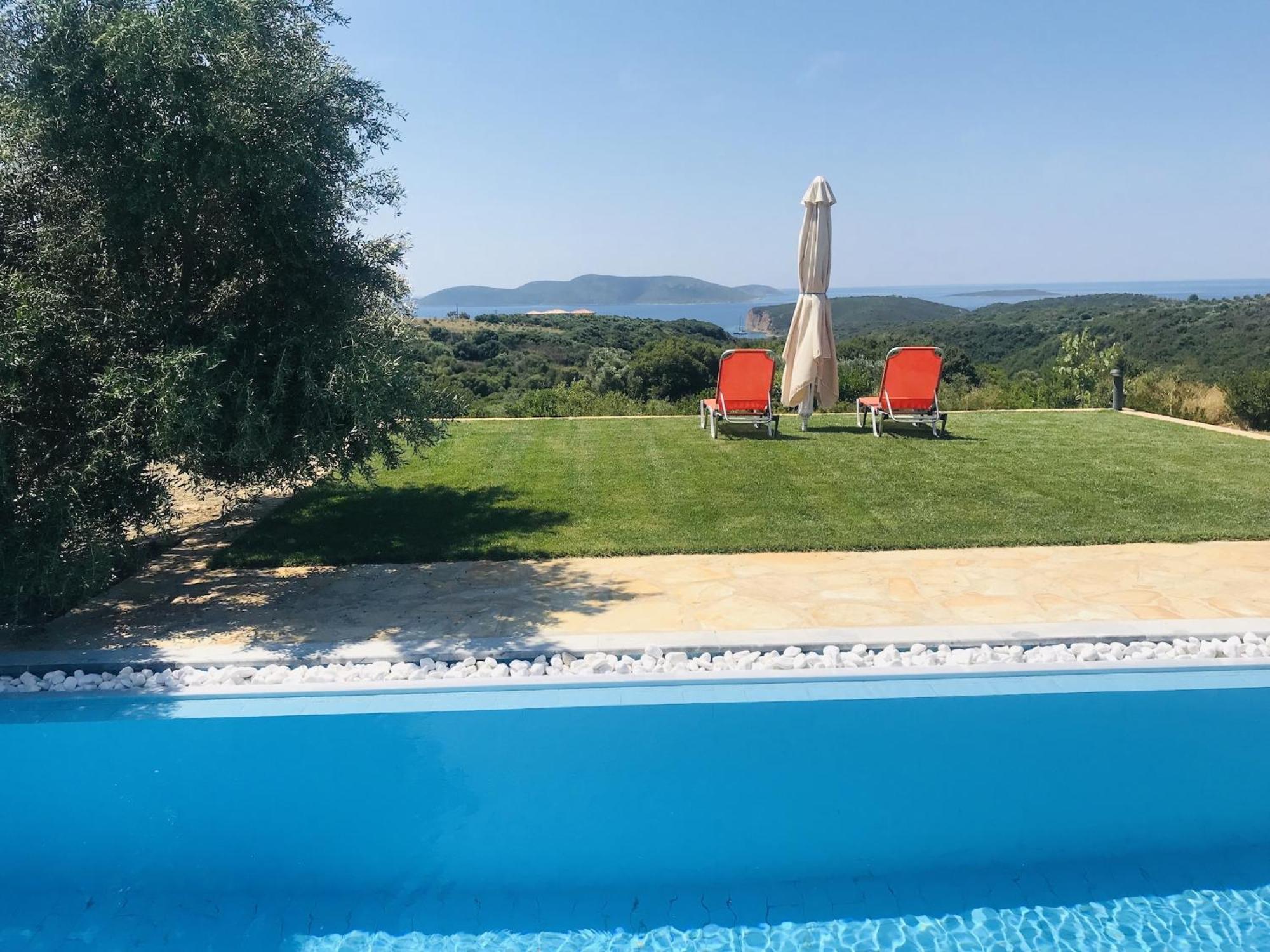 Luxurious Villa In Peloponnese With Swimming Pool Kamaria  ภายนอก รูปภาพ