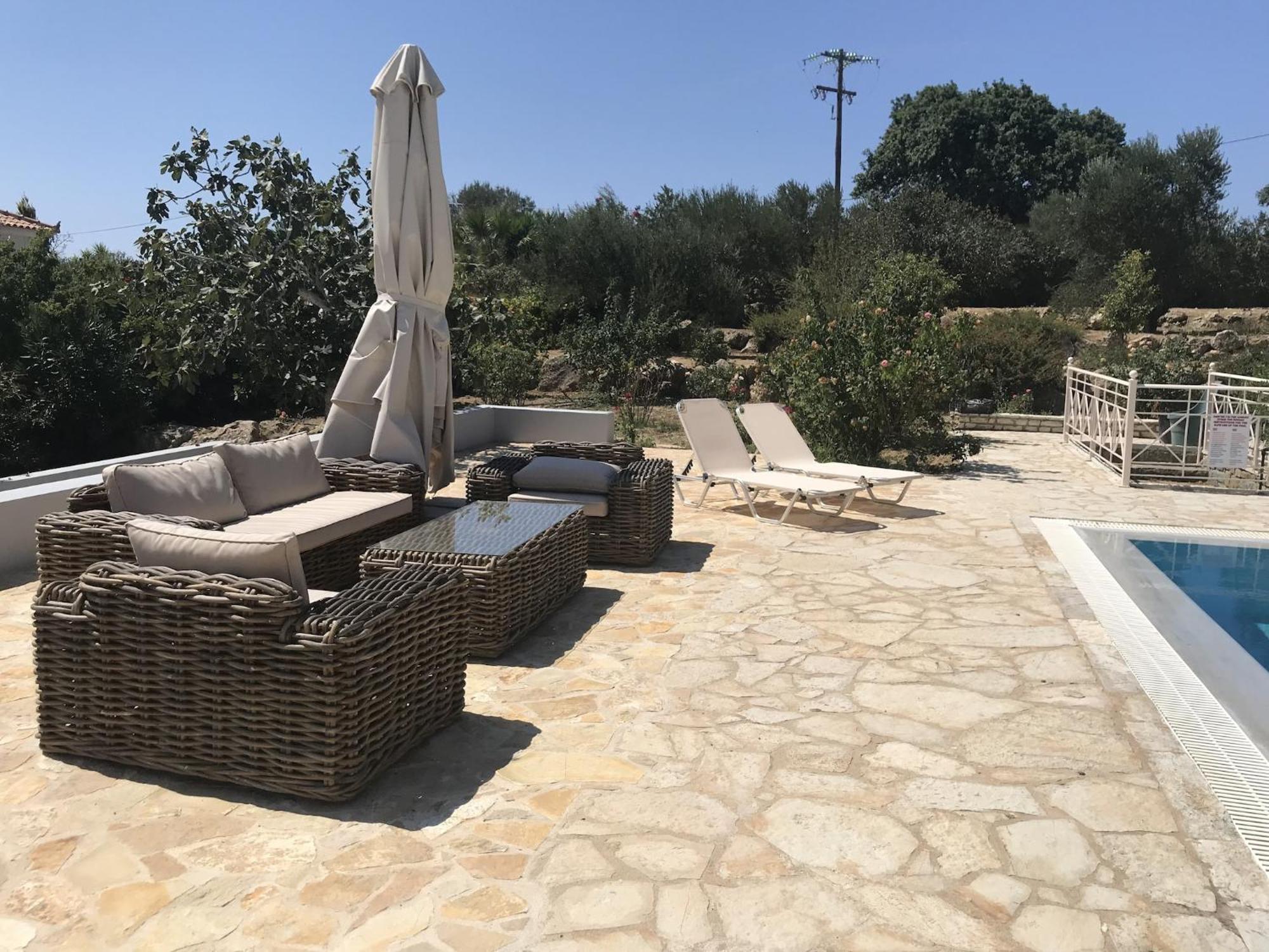 Luxurious Villa In Peloponnese With Swimming Pool Kamaria  ภายนอก รูปภาพ