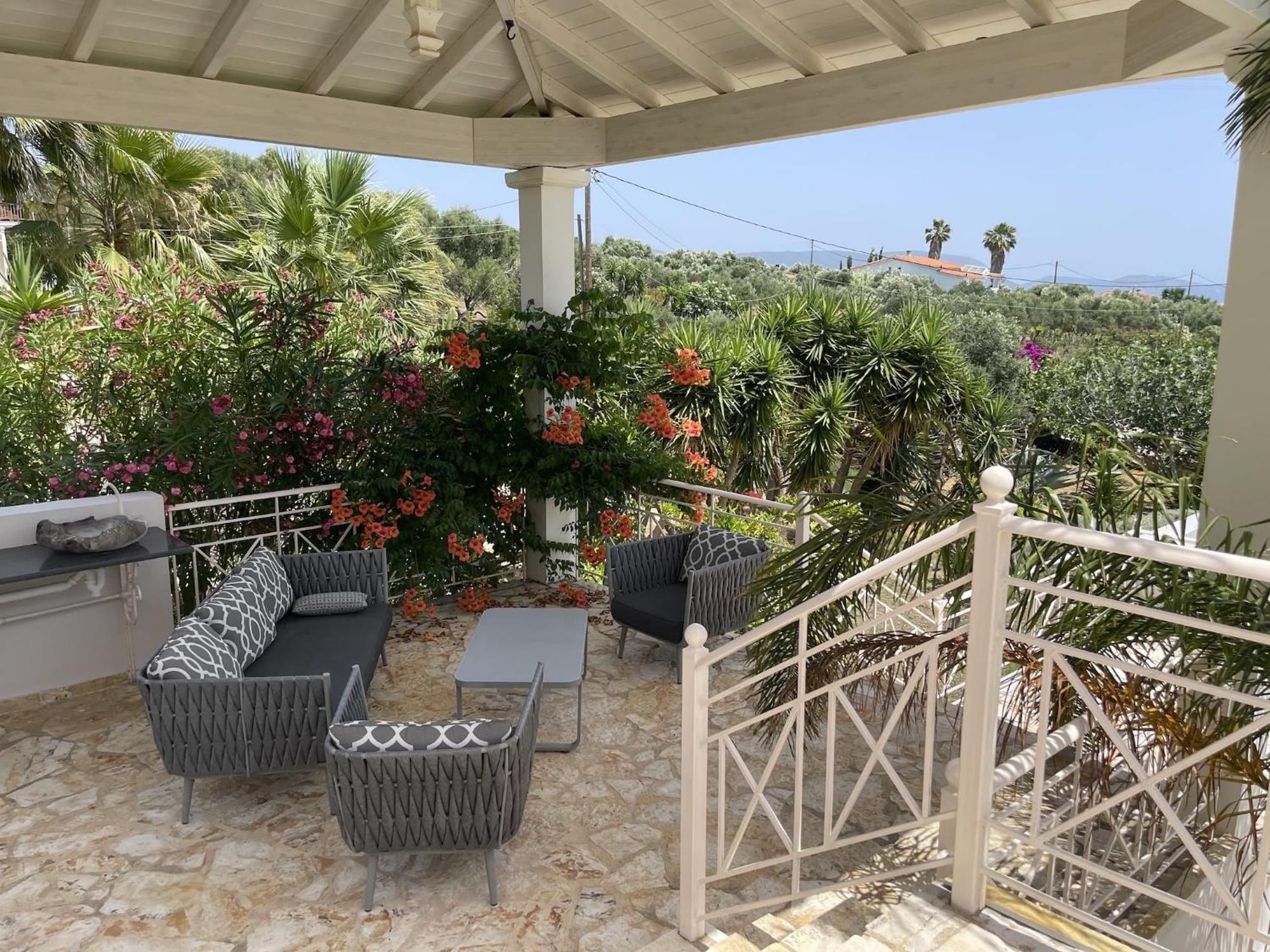 Luxurious Villa In Peloponnese With Swimming Pool Kamaria  ภายนอก รูปภาพ